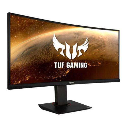 Asus 35" TUF Gaming WQHD Ultra-wide Curved Gaming Monitor (VG35VQ), 3440 x 1440, 1ms, 2 HDMI, DP, 100Hz, 100% sRGB, VESA-PCR Business Solutions Ltd